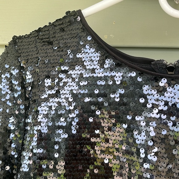 Perfect condition Gilli black sequence dress - Picture 2 of 12